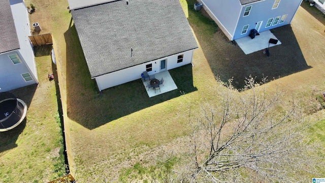drone / aerial view