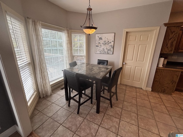 121 Grandview Rdg, Alpine, AL 35014 - dining area featuring baseboards and light tile patterned floors