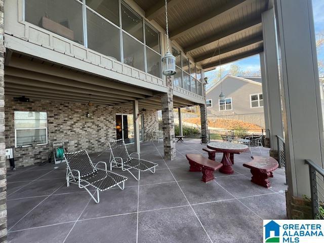 881 Ridgeway Cir, Talladega, AL 35160 - view of patio