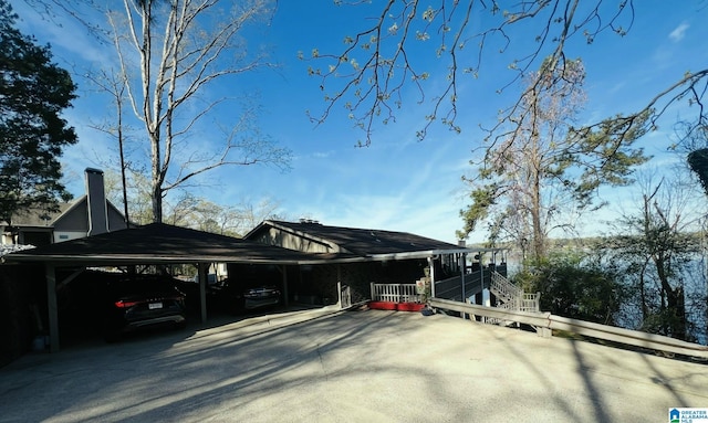 881 Ridgeway Cir, Talladega, AL 35160 - exterior space with stairway and concrete driveway