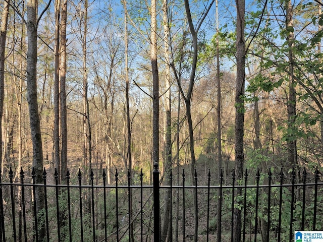 2326 Freestone Ridge Cv, Hoover, AL 35226 - gate with a wooded view