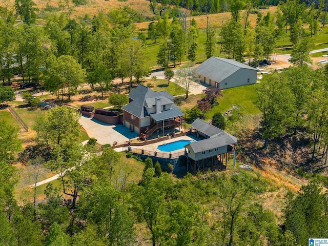 206 Shaw Rd, Pell City, AL 35128 - birds eye view of property