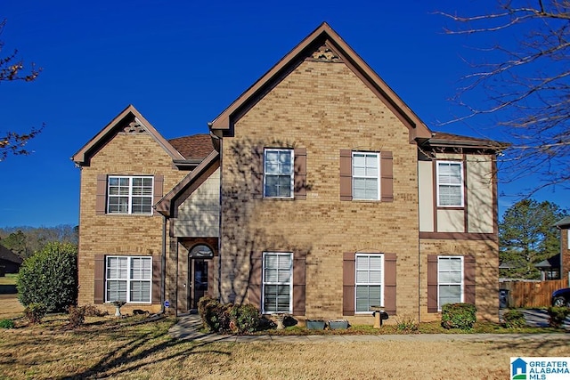8014 Waterford Dr, Pinson, AL 35126 - view of front of house featuring brick siding and a front yard