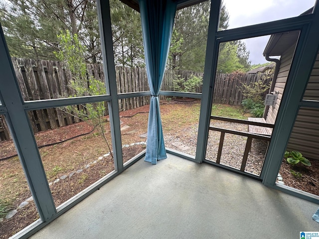 6777 Southern Trace Cir, Leeds, AL 35094 - view of unfurnished sunroom