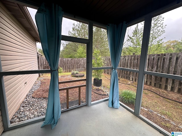 6777 Southern Trace Cir, Leeds, AL 35094 - view of unfurnished sunroom