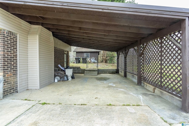 5400 Etta Dr, Mount Olive, AL 35117 - view of vehicle parking featuring a carport