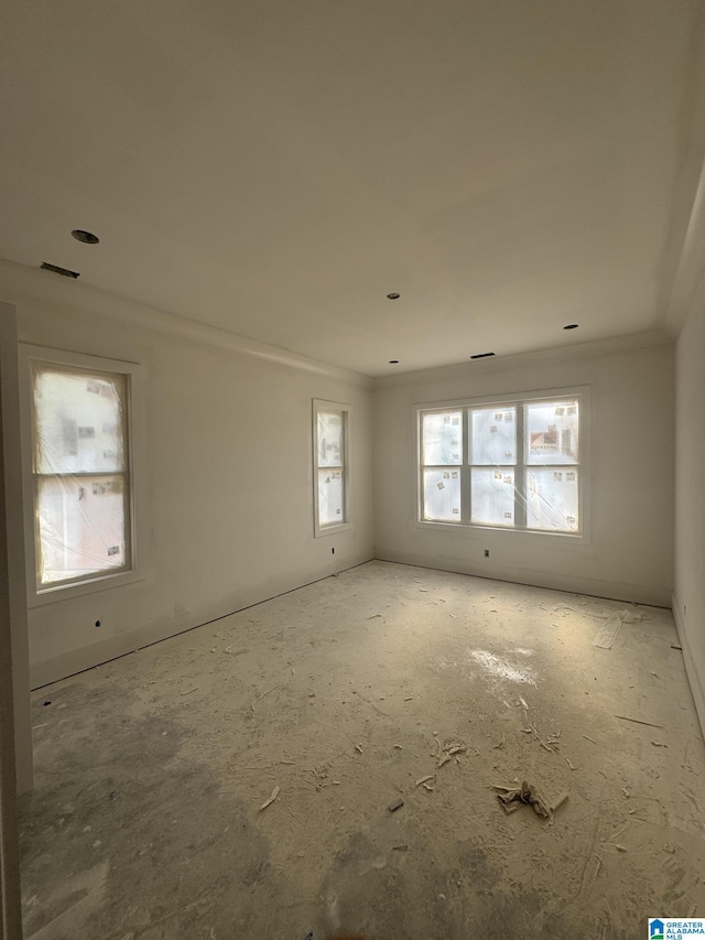 104 Linden Ln, Birmingham, AL 35242 - spare room with visible vents and ornamental molding