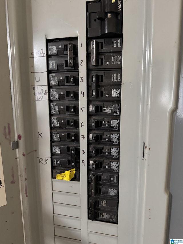 utilities with electric panel