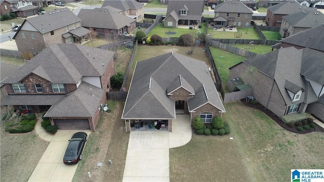 11433 Belle Meade Way, Northport, AL 35475 - bird's eye view with a residential view
