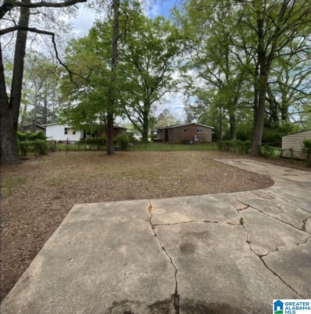 view of yard
