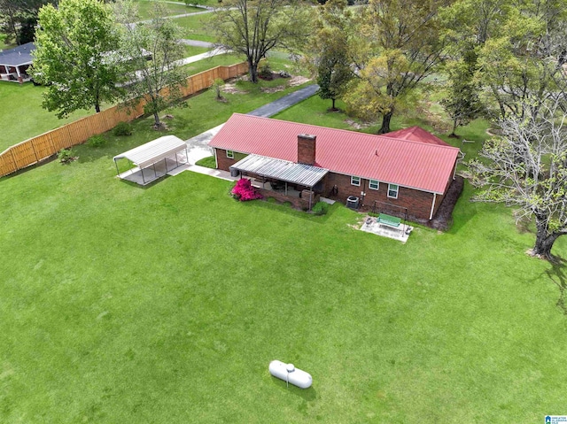 aerial view