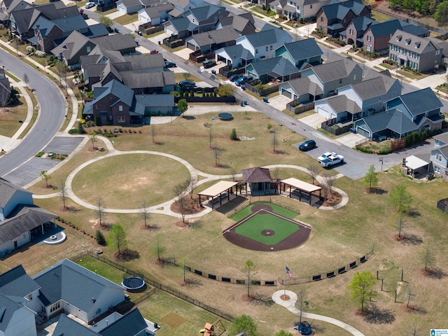 4460 Tuckahoe Ln, Hoover, AL 35226 - birds eye view of property with a residential view