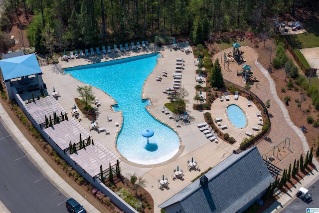 4460 Tuckahoe Ln, Hoover, AL 35226 - birds eye view of property