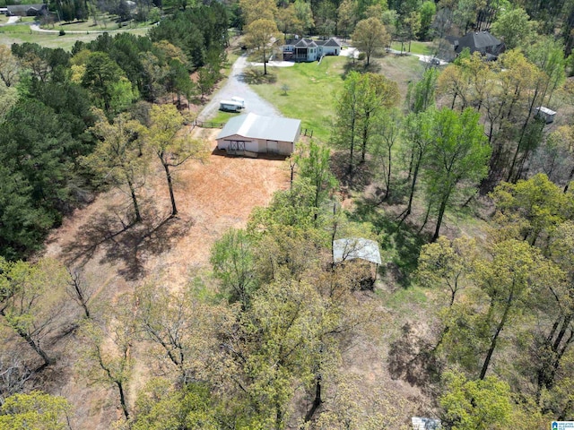 2240 Hillview Rd, Birmingham, AL 35022 - drone / aerial view with a view of trees