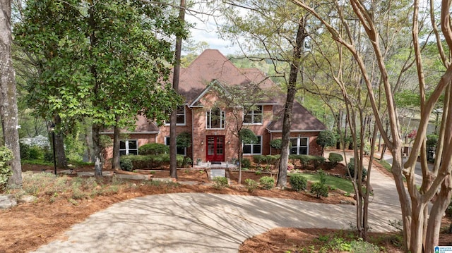 4049 Water Willow Ln, Hoover, AL 35244 - view of front of property with brick siding and a shingled roof