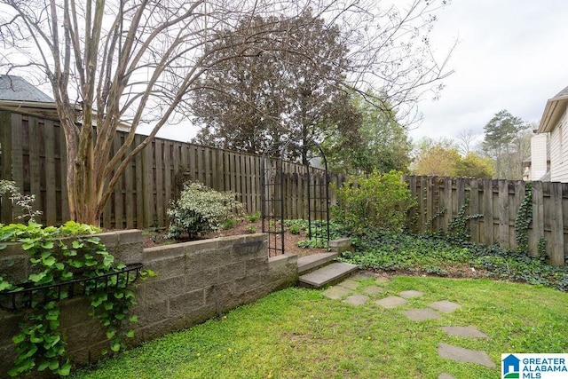 1595 Creekstone Cir, Birmingham, AL 35243 - view of fenced backyard