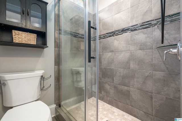 13147 Allison Dr, Lake View, AL 35111 - bathroom with toilet and a stall shower