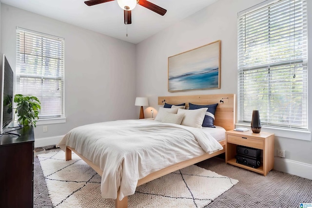 13147 Allison Dr, Lake View, AL 35111 - bedroom with baseboards, multiple windows, and light carpet