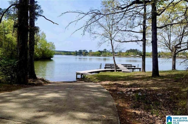 2505 Shore Side Ln, Sylacauga, AL 35151 - dock area featuring a water view
