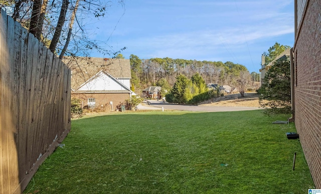 view of yard