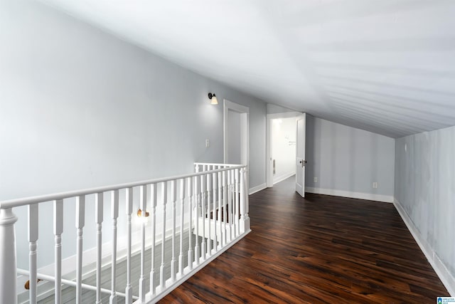 1730 Cullom St S, Birmingham, AL 35205 - additional living space with baseboards, wood finished floors, and lofted ceiling