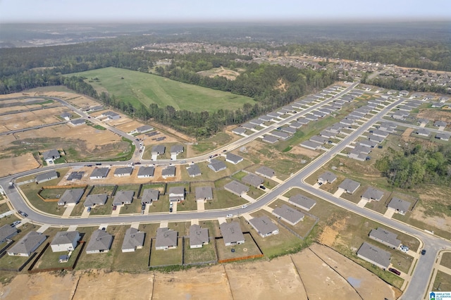 birds eye view of property featuring a residential view