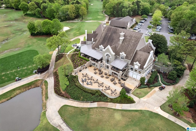 5006 Aberdeen Way, Hoover, AL 35242 - aerial view with golf course view