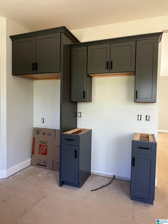 kitchen featuring baseboards