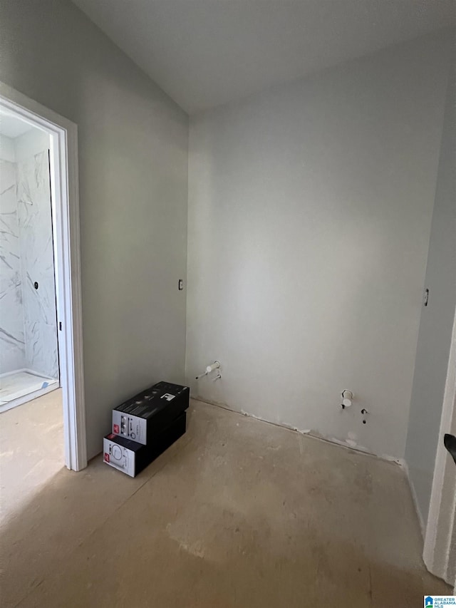 view of unfurnished room