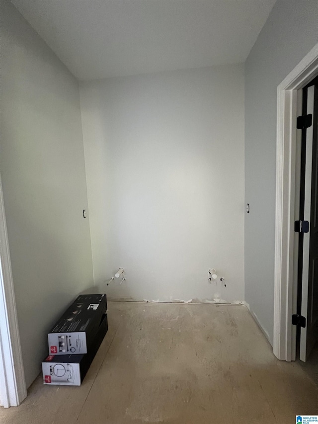 view of unfurnished room