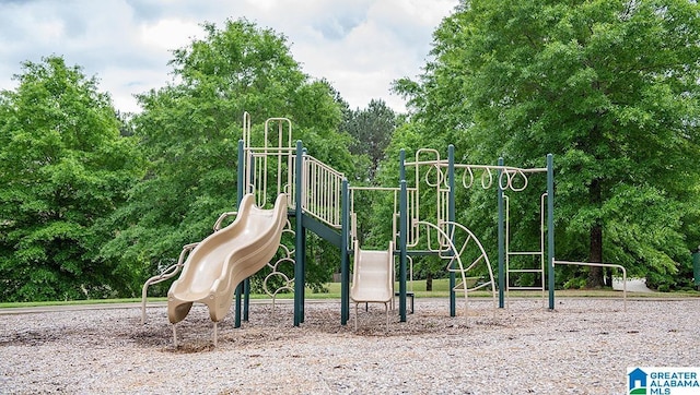 view of communal playground