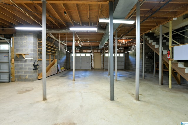 5000 Cameron Rd, Birmingham, AL 35242 - below grade area with stairway