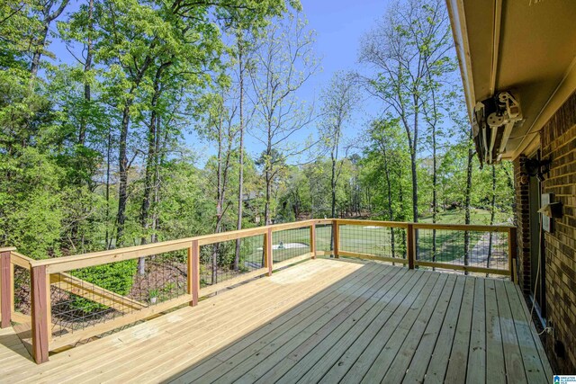 5000 Cameron Rd, Birmingham, AL 35242 - view of wooden terrace