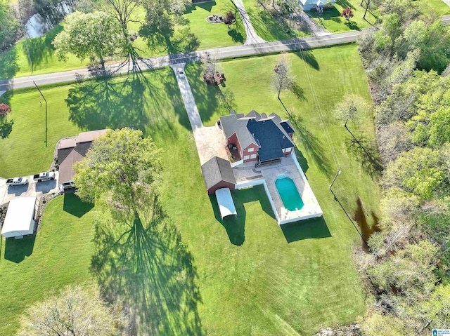 drone / aerial view