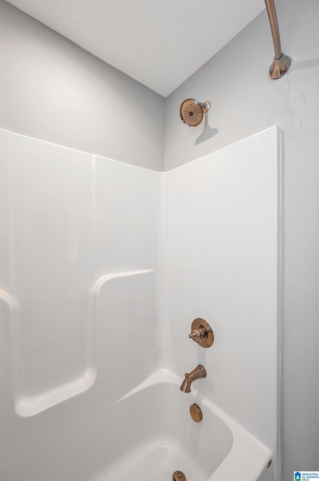 full bathroom with shower / bath combination