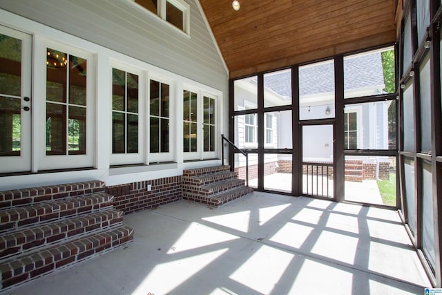 672 Kent Dairy Rd, Alabaster, AL 35007 - unfurnished sunroom featuring a wealth of natural light