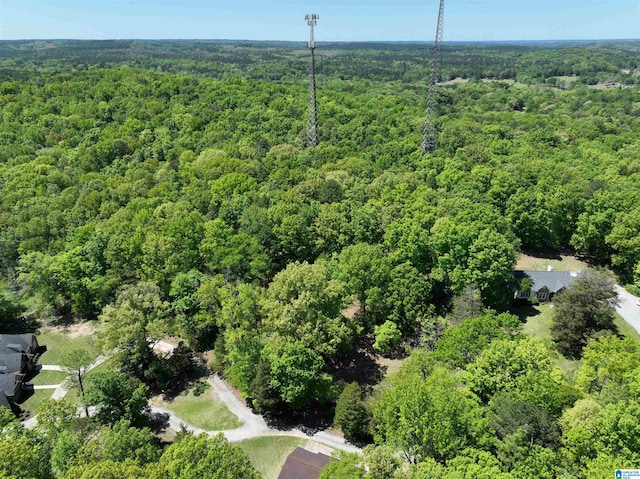 672 Kent Dairy Rd, Alabaster, AL 35007 - drone / aerial view with a view of trees