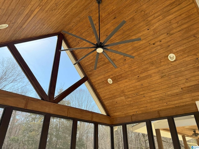 672 Kent Dairy Rd, Alabaster, AL 35007 - room details with ceiling fan and wood ceiling