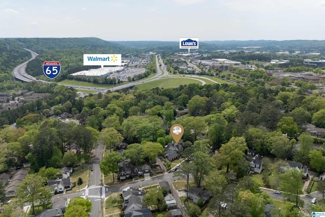 1119 Crest Ave, Homewood, AL 35209 - bird's eye view
