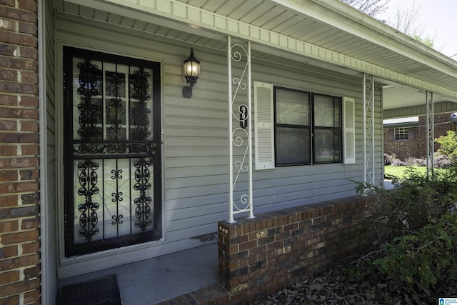 701 11th Pl, Pleasant Grove, AL 35127 - entrance to property featuring brick siding and covered porch