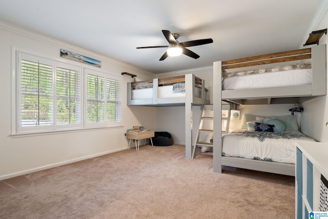 5448 Palomino Trl, Birmingham, AL 35242 - bedroom featuring crown molding, carpet flooring, and baseboards