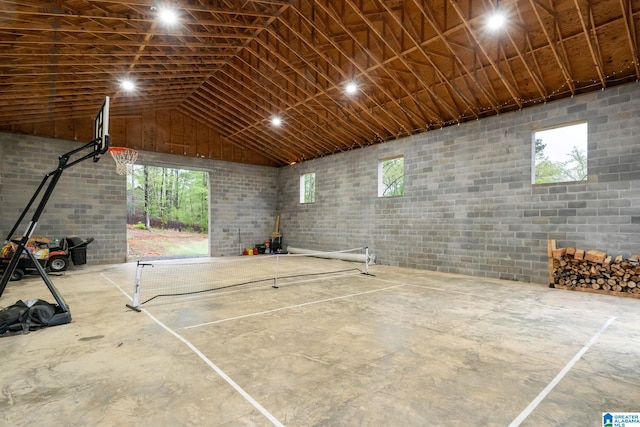 5448 Palomino Trl, Birmingham, AL 35242 - view of basketball court with a tennis court and a wealth of natural light
