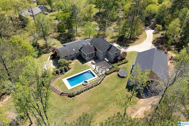 5448 Palomino Trl, Birmingham, AL 35242 - birds eye view of property