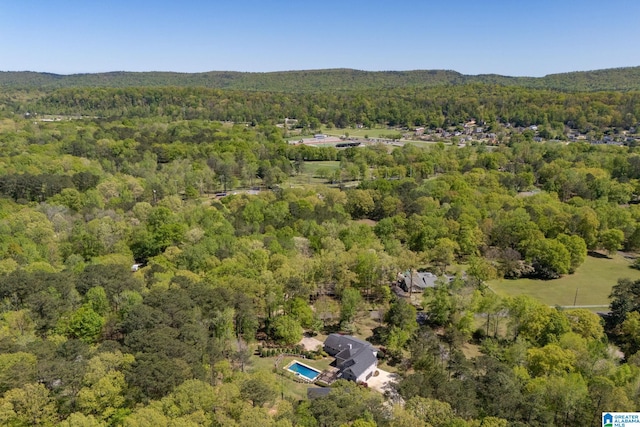 5448 Palomino Trl, Birmingham, AL 35242 - drone / aerial view with a wooded view