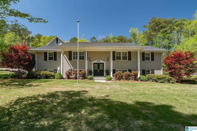 5448 Palomino Trl, Birmingham, AL 35242 - bi-level home with a front yard and brick siding