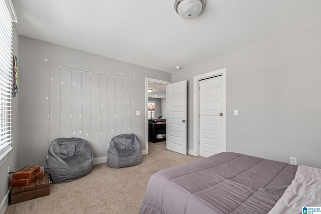 6037 Clubhouse Dr, Trussville, AL 35173 - bedroom featuring light carpet and multiple windows