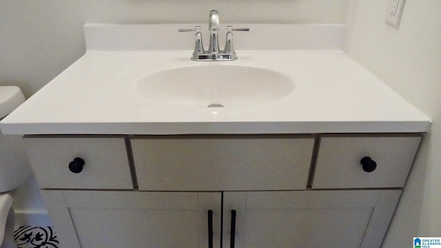 1501 Graymont Ave W, Birmingham, AL 35208 - bathroom featuring toilet and vanity