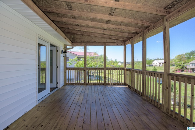 view of deck