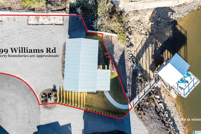 299 Williams Rd, Alexander City, AL 35010 - birds eye view of property