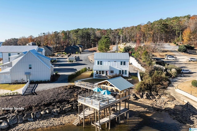 299 Williams Rd, Alexander City, AL 35010 - aerial view with a forest view